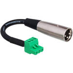 Hosa Technology PHX-206M BULK  Phoenix to 3-Pin XLR Adapter