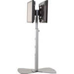 Chief PF2-2000S  Flat Panel Dual Display Floor Stand (Silver)