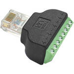 NVT NV-RJ45A RJ45 to Screw Terminal Block Adapter (2-Pack)