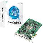 Grass Valley Pegasus Video Capture Card and ProCoder 3 Software Bundle