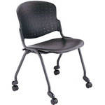Balt Nesting Stacking Chair Plastic (Black)