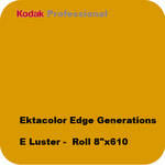 Kodak Ektacolor Edge Generations 8" x 610' Roll Luster Paper