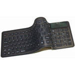 Adesso AKB-220 Compact Waterproof Flexible Keyboard (Black)