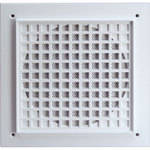 Bogen Communications SGHD8  Heavy Duty Square Grill for BBSM6 (White)