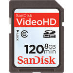SanDisk 8GB Video HD SDHC Memory Card