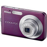 Nikon Coolpix S210 Digital Camera (Plum)