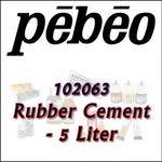 Pebeo 102063 Rubber Cement - 5 Liter