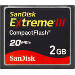 SanDisk 2GB Extreme III CompactFlash Card