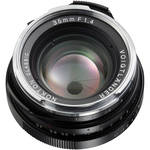 Voigtlander Nokton Classic 35mm f/1.4 Manual Focus M Mount Lens - Black