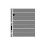 Lineco Archivalware Slide Storage Strip (Clear) , 35mm, Holds 7 Strips, 6 Frames (25 Pack)