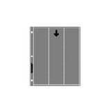 Lineco Archivalware Slide Storage Strip (Clear) with 8 x 10" Contact Proof, 120 Format, Holds 1 Strip, 3 Frames (25 Pack)