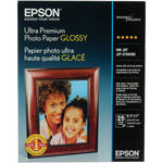 Epson Ultra Premium Glossy Photo Paper - 8.5x11" (Letter) - 25 Sheets