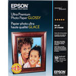 Epson Ultra Premium Glossy Photo Paper - 8.5x11" (Letter) - 50 Sheets