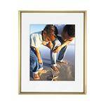 Nielsen & Bainbridge Cosmopolitan Metal Frame (5x7" with 5x7" Opening (Satin Gold)