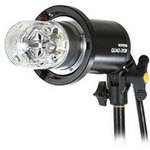Bowens Quad 3KM Mini Flash  Head with Frosted Dome