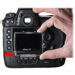 Hoodman H-CAPD3 Hoodcap LCD Cap for the Nikon D3 and D3x Digital Cameras