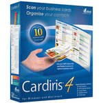 IRIS Cardiris Corporate 4 Business Card Scanning Software (3-User License)