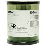 TDK CD-R Compact Discs (Spindle Pack of 100)