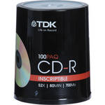 TDK CD-R Compact Discs (Spindle Pack of 100)
