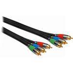 Pearstone Gold Series 3 RCA Male to 3 RCA Male Component Video Cable - 50'