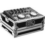 Marathon MA-19MIX 19" Flight Road DJ Mixer Case (Black and Chrome)