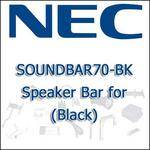 NEC SOUNDBAR70-BK Speaker Bar for (Black)