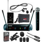Shure PGX Series Basic Wireless Handheld and Lavalier Microphone Combo Kit (H6 / 524 - 542 MHz)