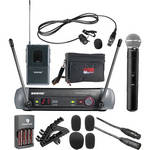 Shure PGX Series Basic Wireless Lavalier and Handheld Microphone Combo Kit (H6 / 524 - 542 MHz)