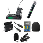 Shure SLX Series Basic Wireless Lavalier and Handheld Microphone Combo Kit (H5 / 518 - 542 MHz)