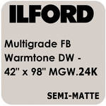 Ilford Multigrade FB Warmtone Fiber Base Paper (42" x 98' Roll,  Glossy)