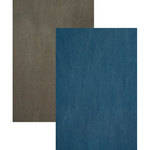 Backdrop Alley Reversible Muslin Backdrop (10 x 24', Blue/Gray)