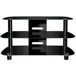 Bell'O PVS-4215HG High Gloss Black Flat Panel Audio Video System Stand