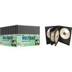 Merit Line 6 Disc DVD MultiKase (Pack of 10)
