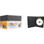 Merit Line DiscStak 12 Disc DVD Case (Pack of Five)
