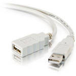C2G 3.3' (1 m) USB A Male to A Female Extension Cable