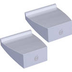 Adam Professional Audio Desktop/Table Stands for A5 Loudspeaker (White, Pair)