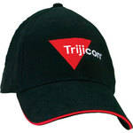 Trijicon Baseball Cap with Embroidered Logo (Black)