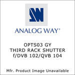 Analog Way Third Rack Shutter (Gray)