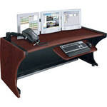 Middle Atlantic 64" LCD Monitoring & Command Desk (Dark Cherry)