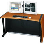 Middle Atlantic 64" LCD Monitoring & Command Desk (Honey Maple)