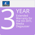Garner 3-Year Extended Warranty for the HD-3 Media Degausser