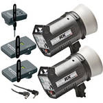 Elinchrom Digital Style Combo 600RX Two Monolight Kit with EL Skyport (120VAC)