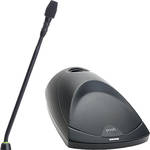 Shure MX410W 10-inch Gooseneck Microphone and Wireless Desktop Base (Cardioid) 