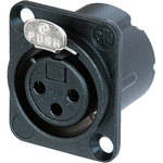 Neutrik NC3FDLXBAG 3-Pin XLR Female Receptacle 