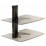 Sanus VF2012 Two Shelf Single Column AV Wall Mount