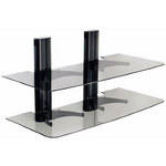 Sanus VF2022 Two Shelf Dual Column AV Wall Mount