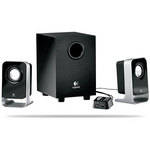 Logitech LS21 2.1 Stereo Speaker System (Black)