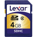 Lexar 4GB SDHC Memory Card