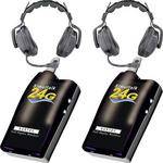 Eartec 2 Simultalk 24G Beltpacks with Ultra Double Headsets