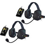 Eartec 2 Simultalk 24G Beltpacks with Xtreme Headsets